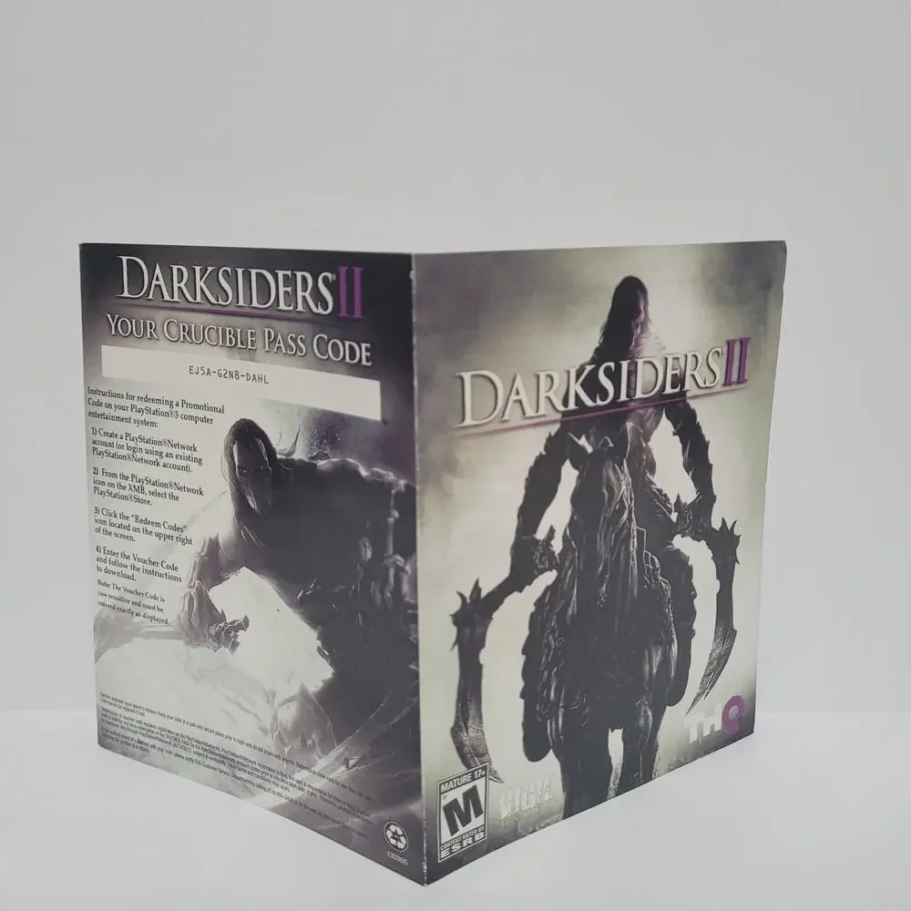Darksiders II Limited Edition Sony PlayStation 3 PS3 (2012) With Manual